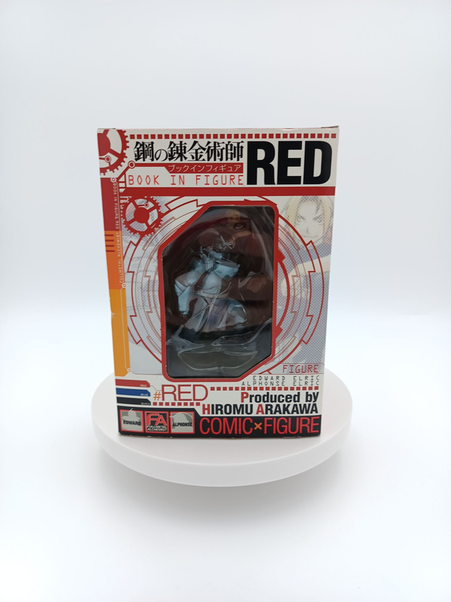 Fullmetal Alchemist Model Book in Figure RED Square Enix Japan Import