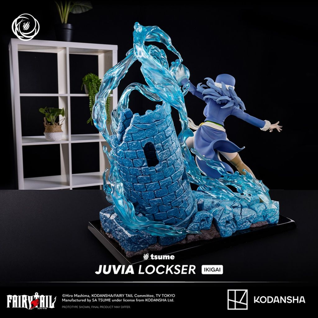 (Preordine) Juvia Lockser - Fairy Tail - Statua Ikigai Tsume Art 1/6 💧💙 (Anche a rate! 👇)