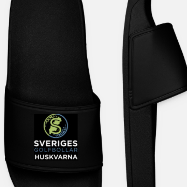 Badtofflor dam (svart)