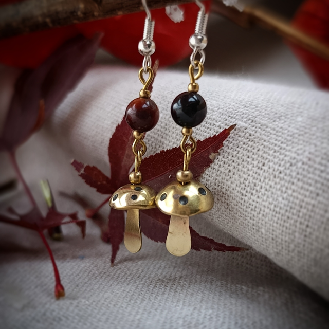 ONIRISMES - Boucles d'oreilles "Panacée" (Version 1)