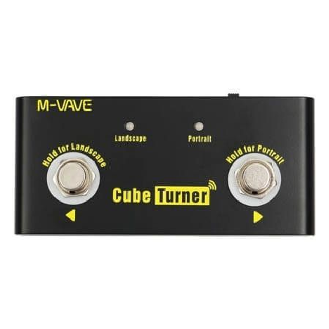 M-Vave Cube Turner bluetooth-fodpedal til noder/tekst