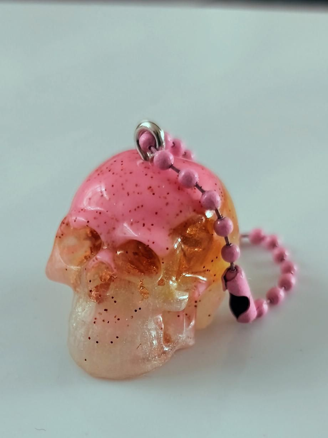 Tête rose dégradé 