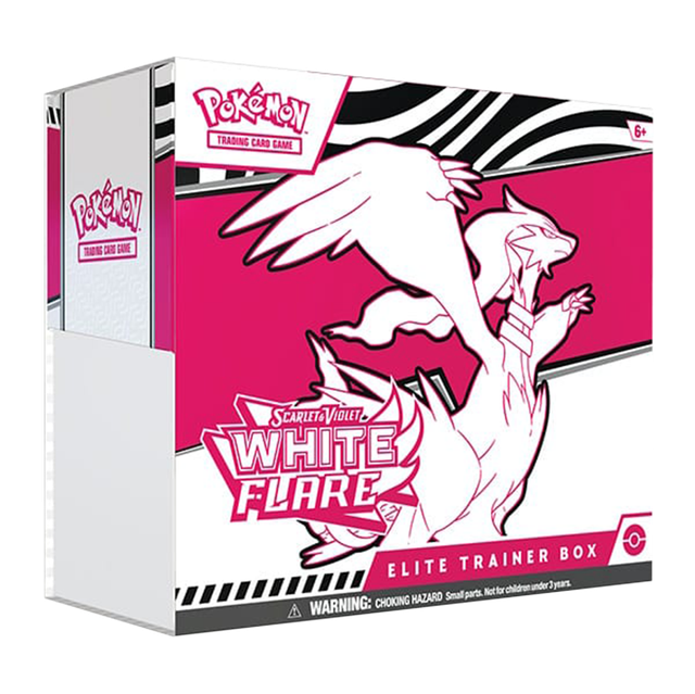 White Flare Elite Trainer Box - 1 Per Household