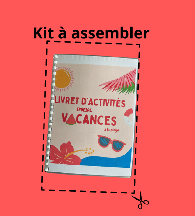 Livret vacances kit à assembler 