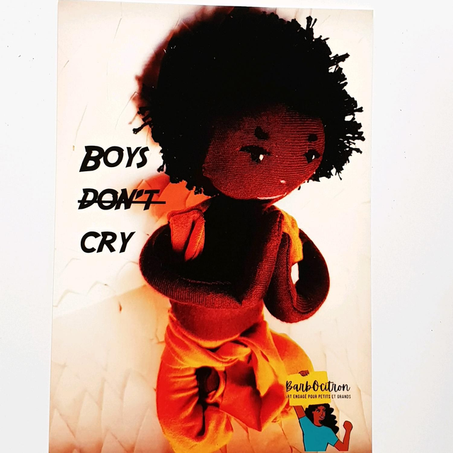 A - Carte "Boys don't cry"