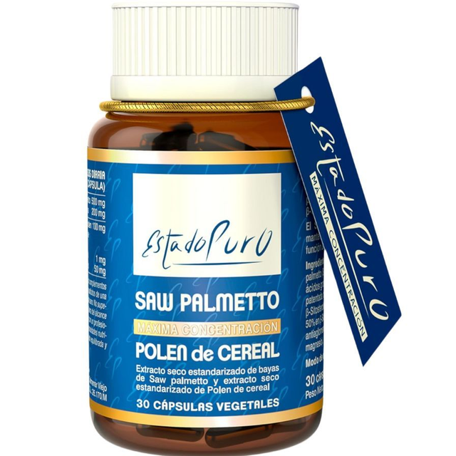 Saw Palmetto Polen de Cereal Estado Puro 30caps Tong-Il