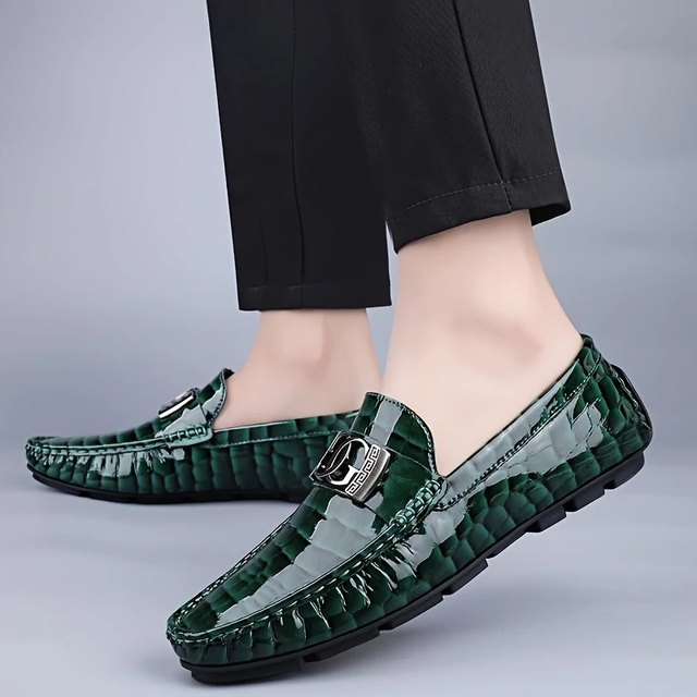 Men Genuine Driving-Style Loafers