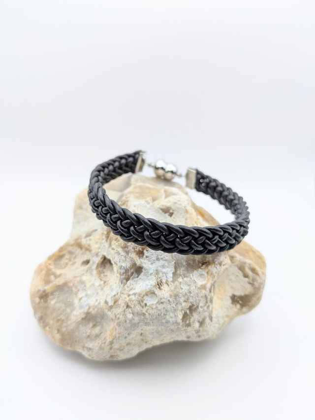 Slim Flat Braid Kumihimo Bracelet (2)