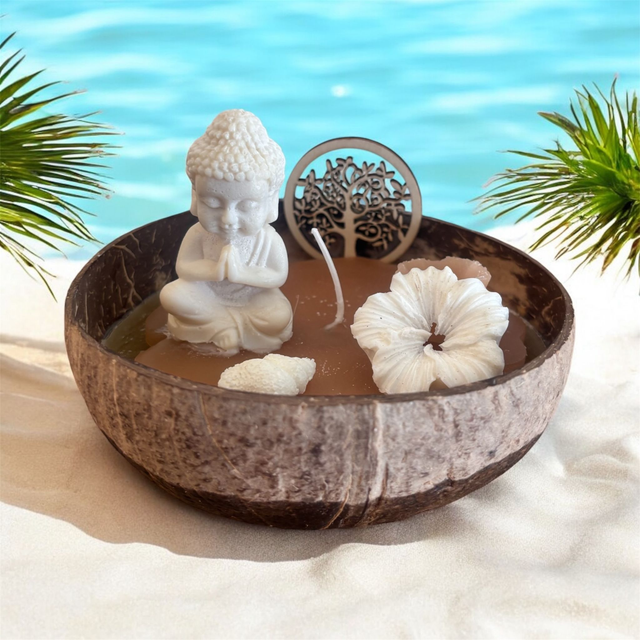 Bougie coco parfumé