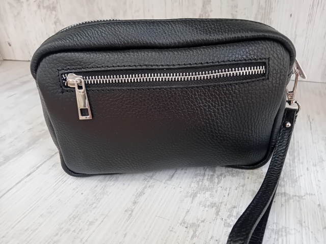 Borsello uomo pelle nero