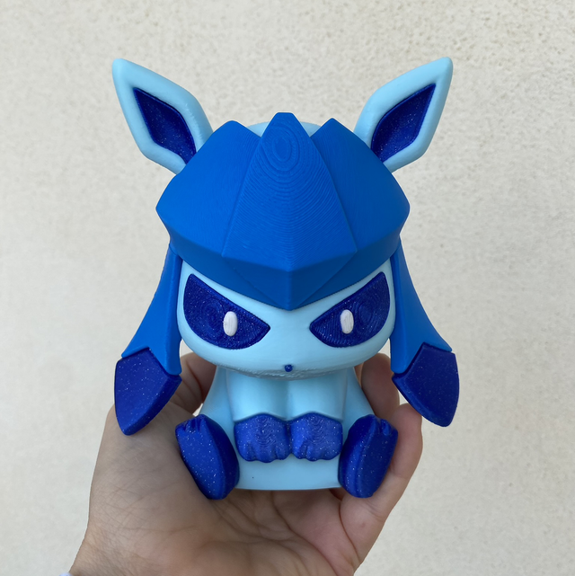 Fanart pla effetto multicolor o glitter