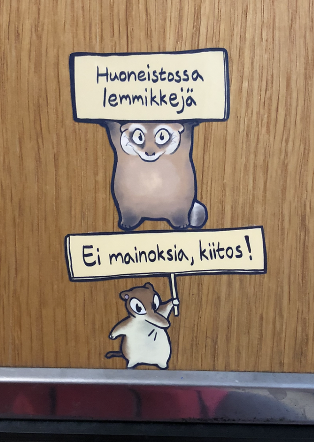 Postipäästäinen &amp; huoneistolemmikki -ovitarrat