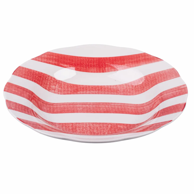 Red Striped Pasta Dish