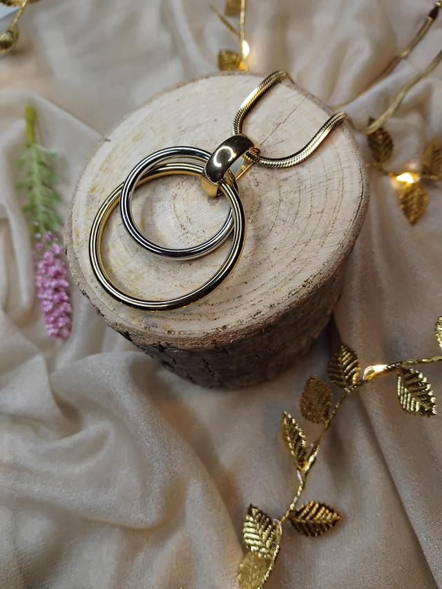 Collier acier Orbital 