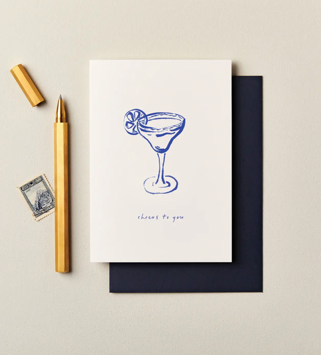 Cheers To You Cocktail Card
