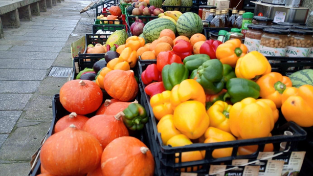 Caja frutas y verduras de temporada