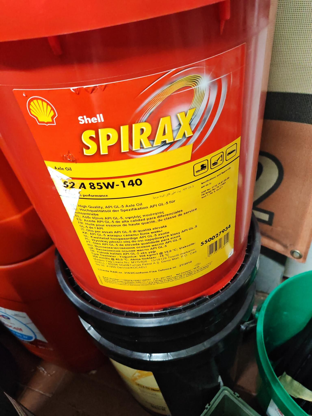 Spirax S2 a85w140 Shell litri 20