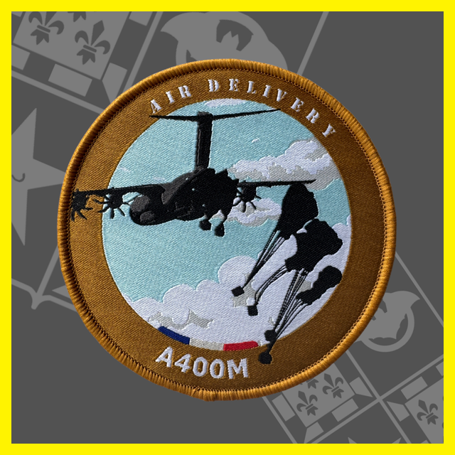 Patch - "Air delivery" Brodé 