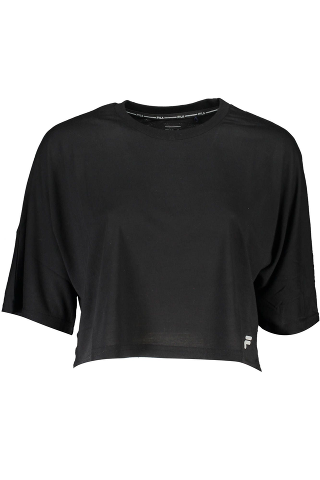 3506FILA T-SHIRT MANICHE CORTE DONNA NERO