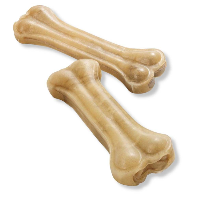 30 Stück Kauknochen, gepresst, 10 cm, Rinderhaut – Gratis-Versand