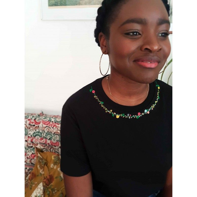 Les Cols - Fleuri Noir