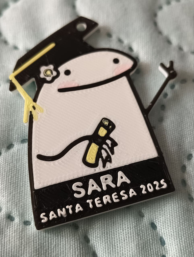 Llaveros para fiestas y graduaciones - Impresión 3D