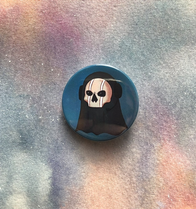 CoD - Mini Ghost Button-B10