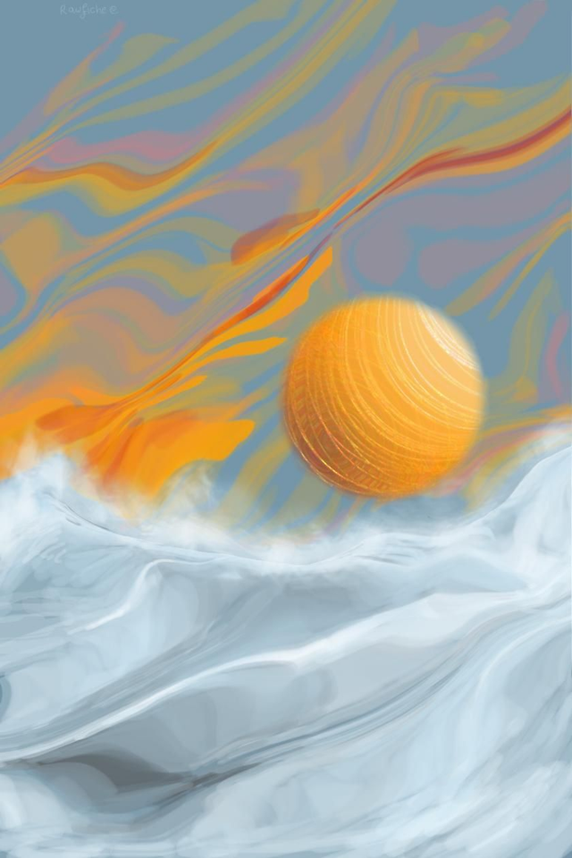 Print - The Cold Planet