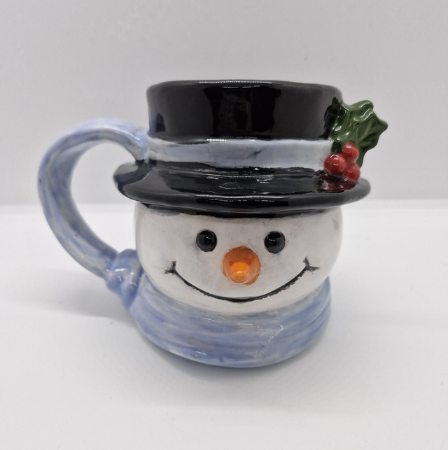 Vintage Snowman Mug