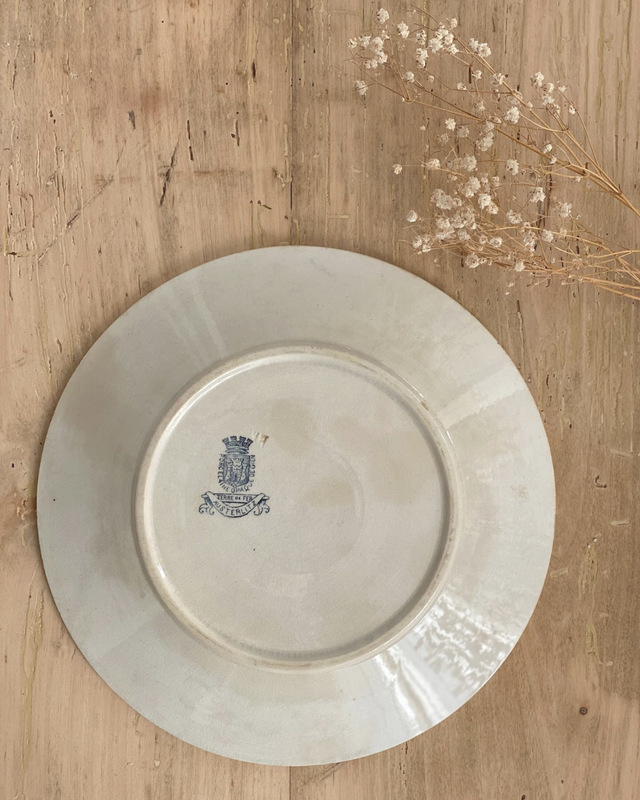 Assiette Gien Austerlitz plate (x1)