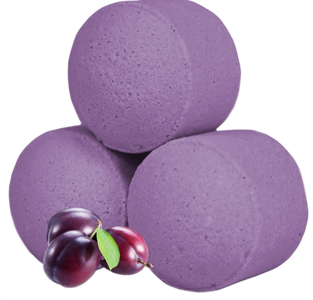 Mini Boules De Bains - Prune Sucrée &amp; Givrée