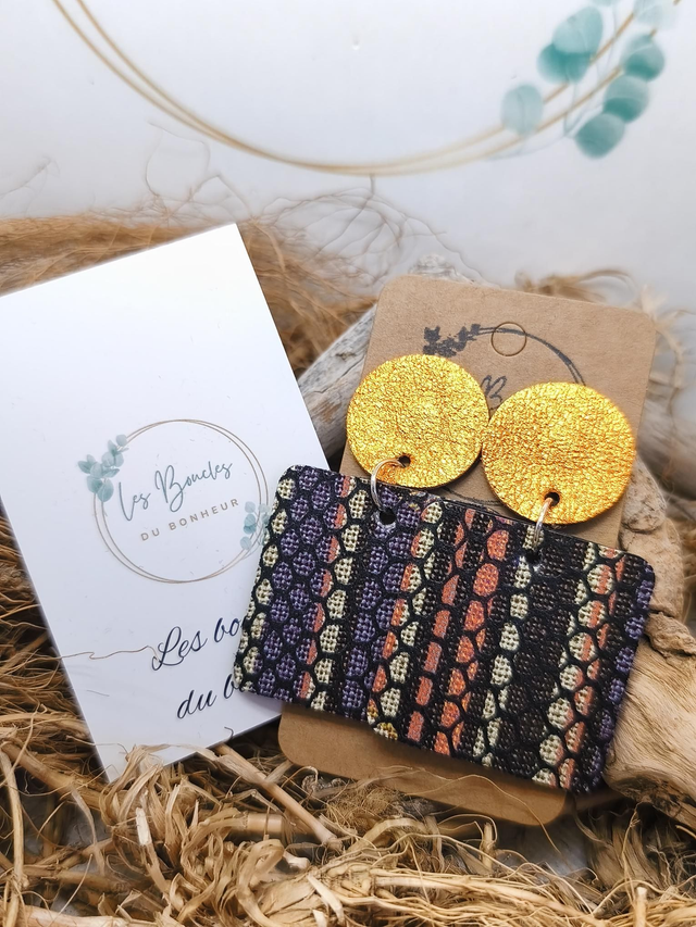 Boucles d'oreilles Perrine p023