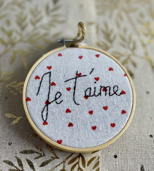 Tambour *Je t’aime*