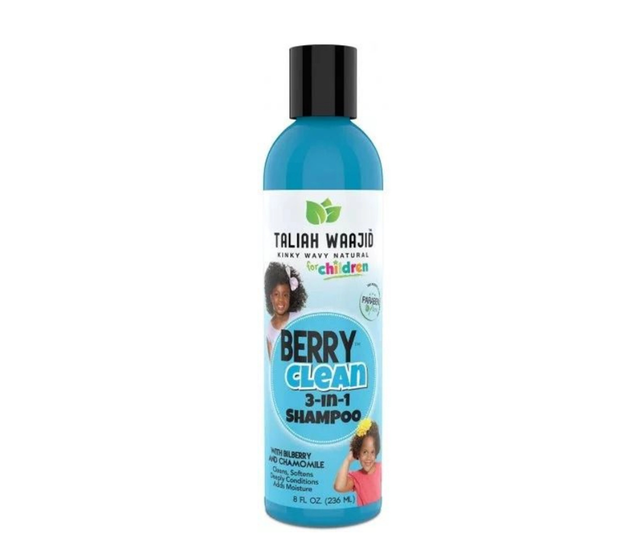 Taliah Waajid: Kinky Wavy - Berry Clean Shampoo 8oz 