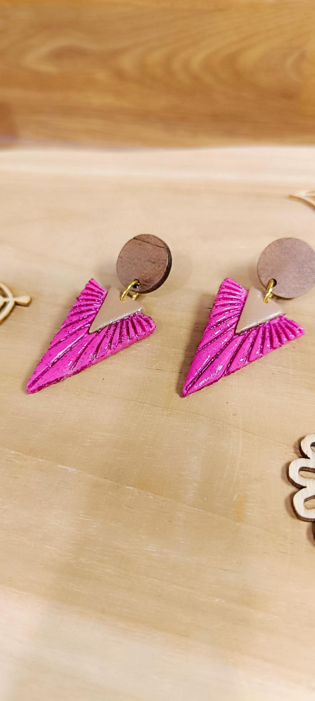 Boucles d'oreilles - Pop Rose