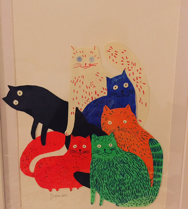 Scherenschnitt Katzen 