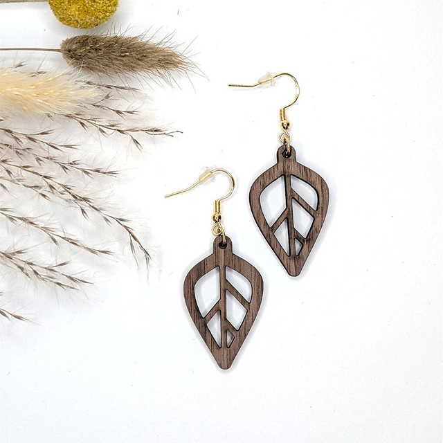 Boucles d’oreilles Leaf
