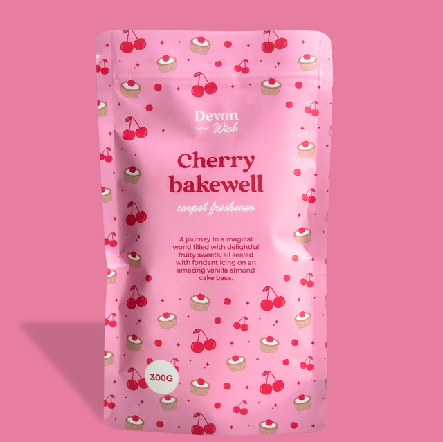 Cherry Bakewell Carpet Freshener Juicy Cherry | Raspberry | Vanilla Almond Cake 