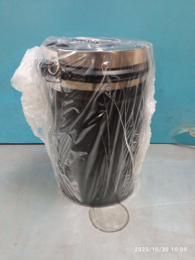 PLA - Élément droit avec collier NOIR D100 250 mm - 2PLAELDR100250NO 