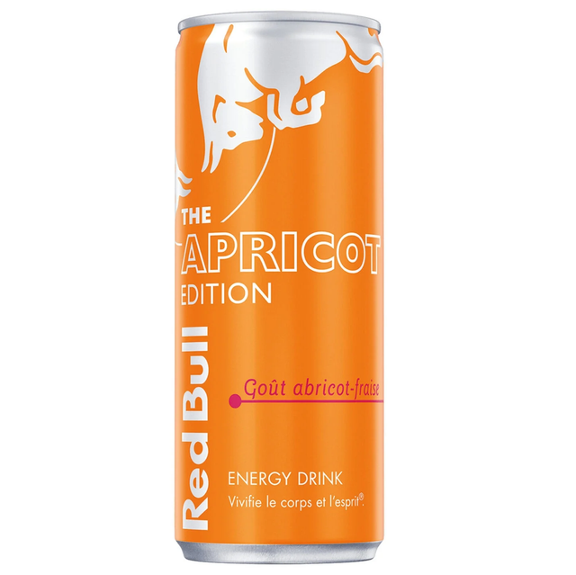 RED BULL ABRICOT-FRAISE  25cl