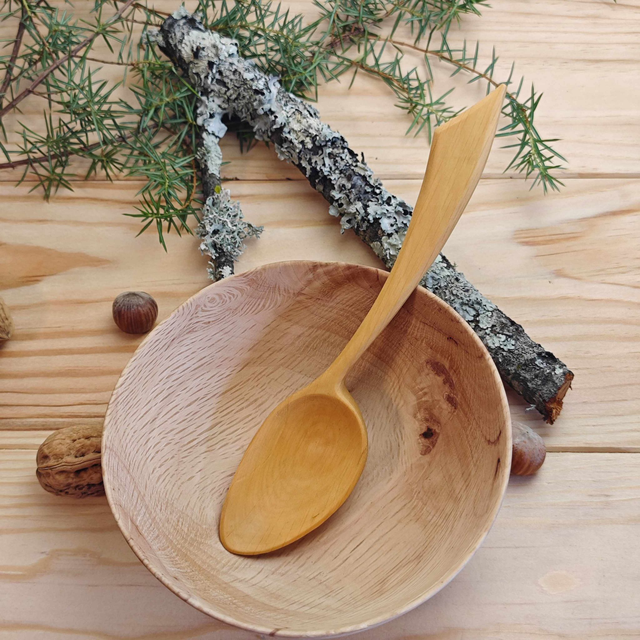 Cuillère en hêtre-C366