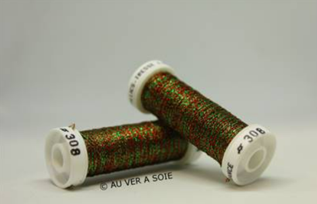 Fil métallisé N°308 - Au Ver à Soie