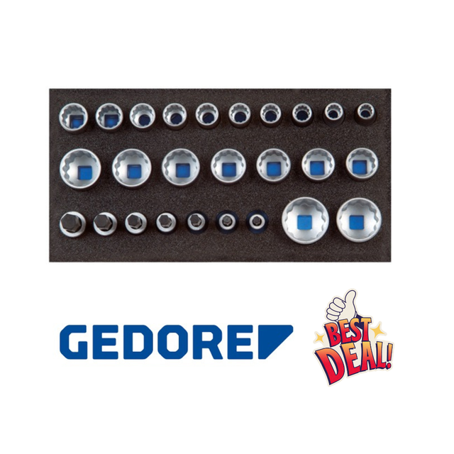 Steckschlüsseleinsätze 1/2" UD-Profil CT-Modul 1500 CT1-D 19