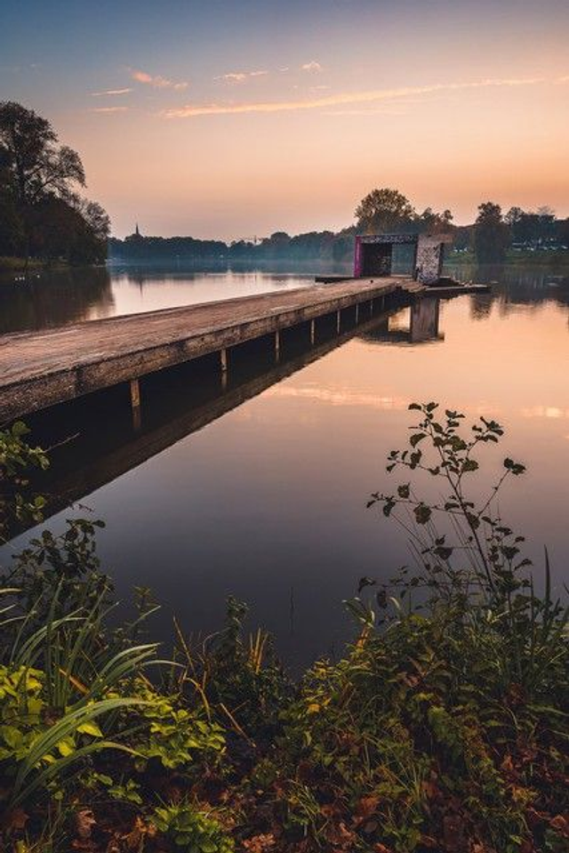 Steg am Aasee