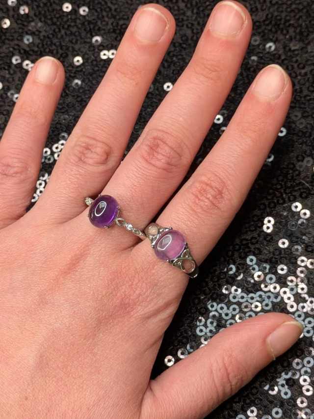 Bague améthyste 2