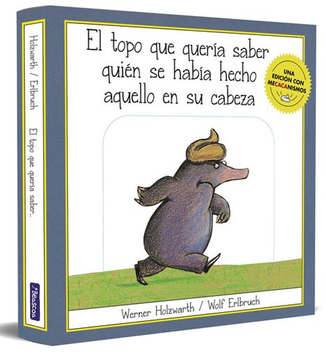 El topo que quería saber quién se había hecho aquello en su cabeza - Werner Holzwarth
