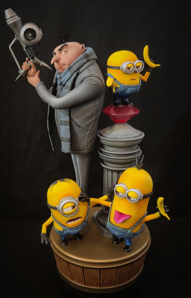 Diorama MOI MOCHE ET MECHANT GRU