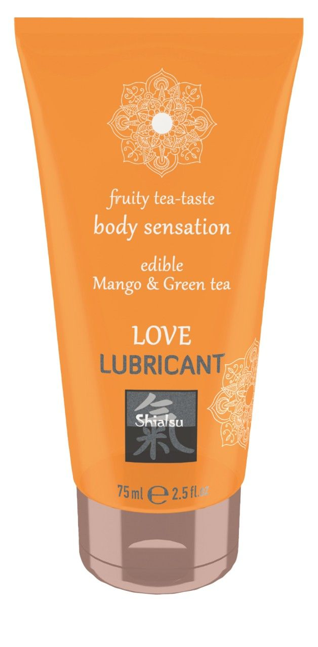 SHIATSU Edible Love lubricant Mango & Green Tea 75ml