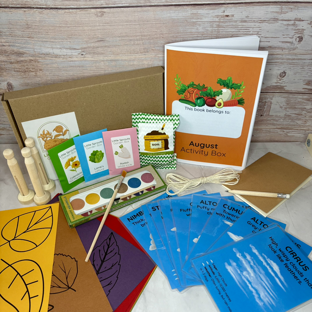 August Nature Activity Box: First Harvest