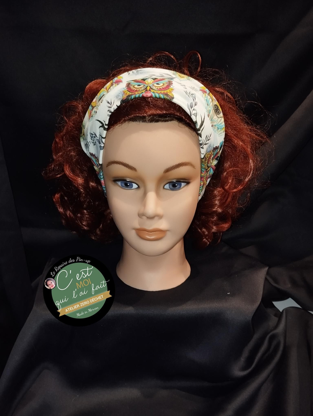 Bandeau Cheveux Modèle Hiboux
